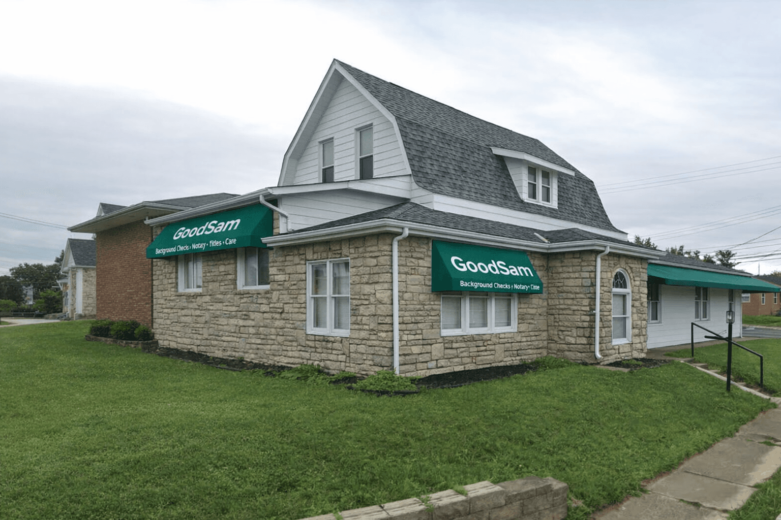 GoodSamaChecks office building exterior